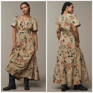 New Anthropologie The Somerset Maxi Dress Size M​